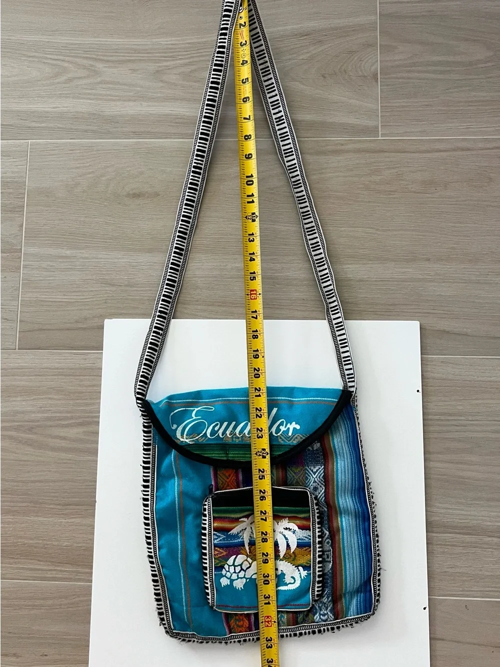 Hand Made Ecuador CrossBody Bag
